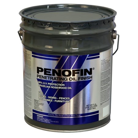 PENOFIN Semi-Transparent Sable Oil-Based Penetrating Wood Stain 5 gal F3ESA5G